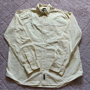 Abercrombie & Fitch Cotton Button Down Shirt Preppy Western Rodeo Men's Size M